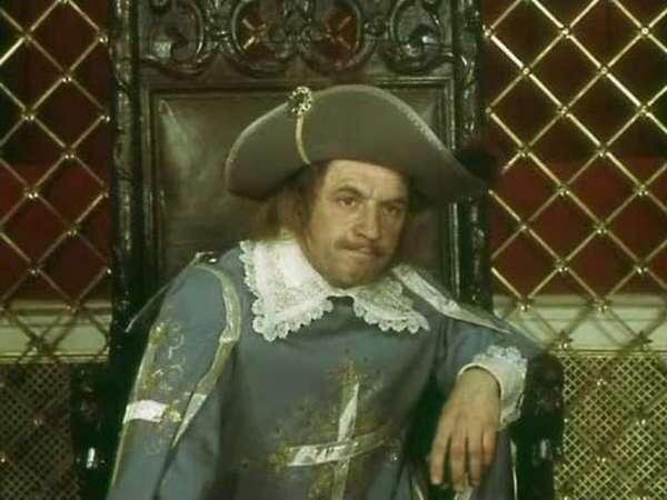 де Тревиль (Лев Дуров) из фильма «Д’Артаньян и три мушкетёра», 1978, Одесская киностудия, реж.Г.Юнгвальд-Хилькевич