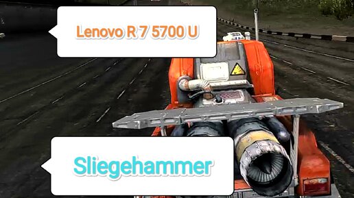 Sliegehammer v. 1.01 - тест игры на Lenovo R 7 5700 U