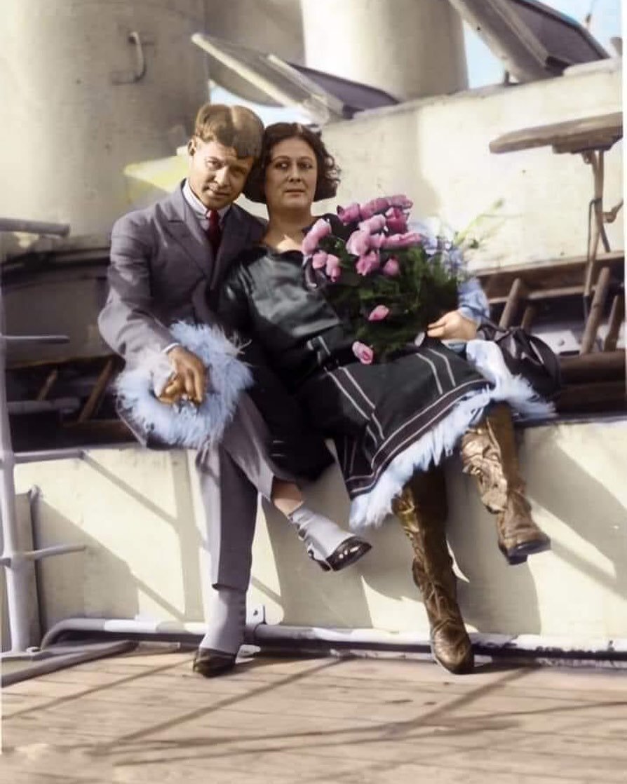 Айседора Дункан и Сергей Есенин 