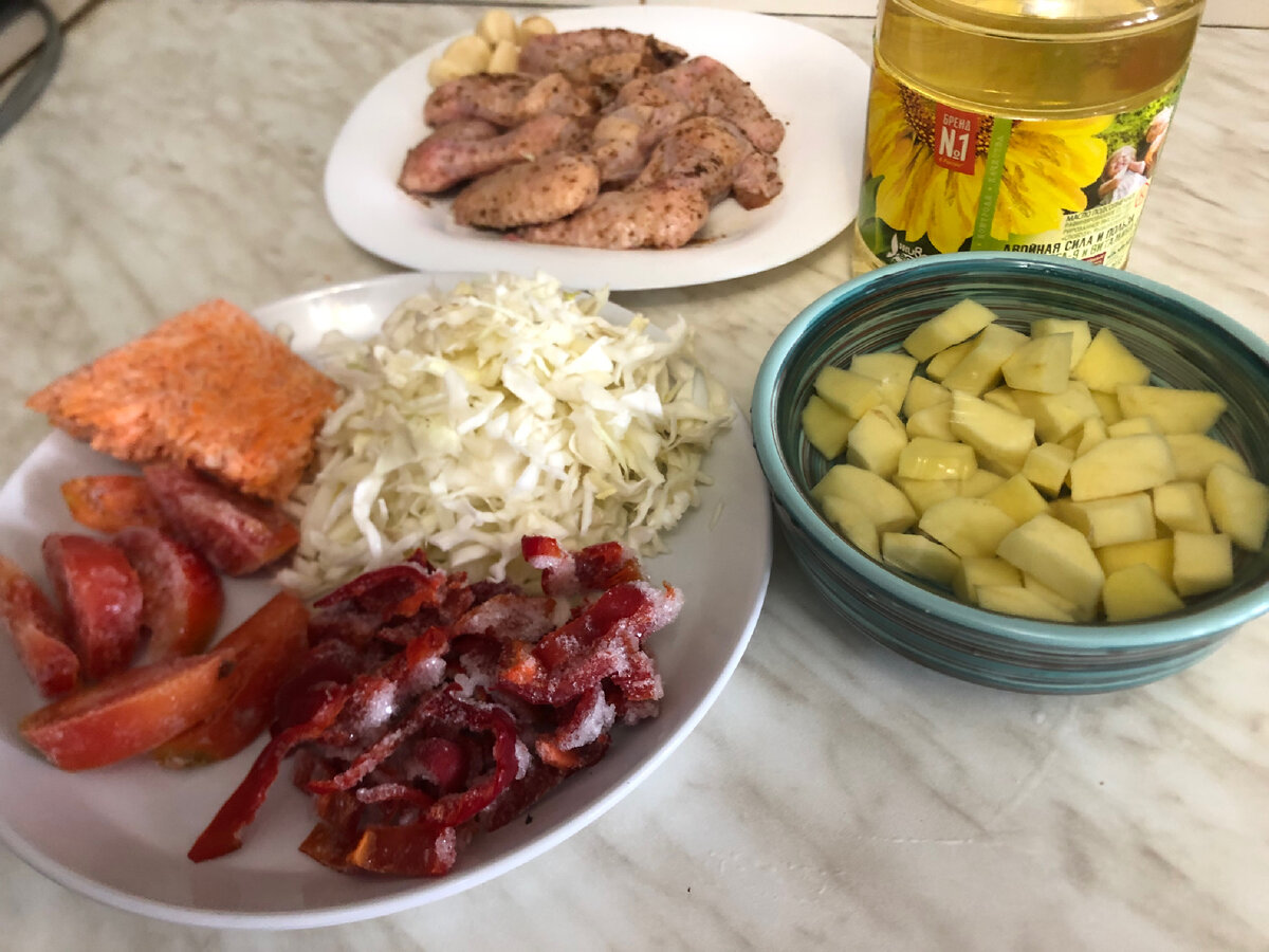 Необходимые продукты. Фотоиллюстрации - автора.