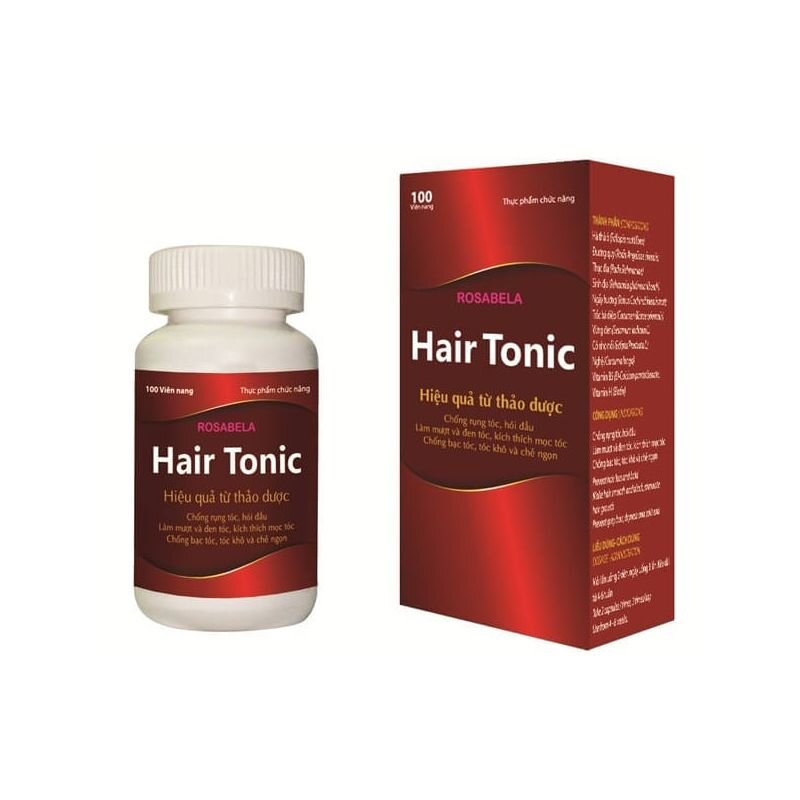 Hair Tonic 100 капсул - один из лучших натуральных продуктов из Вьетнама для женщин и мужчин в области восстановления силы волос, борьбы с выпадением и облысением. 
