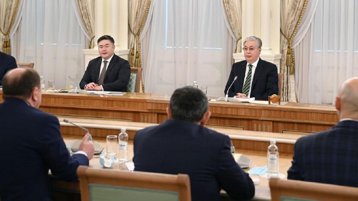    Касым-Жомарт Токаев провел встречу с представителями аграрного бизнеса:Акорда