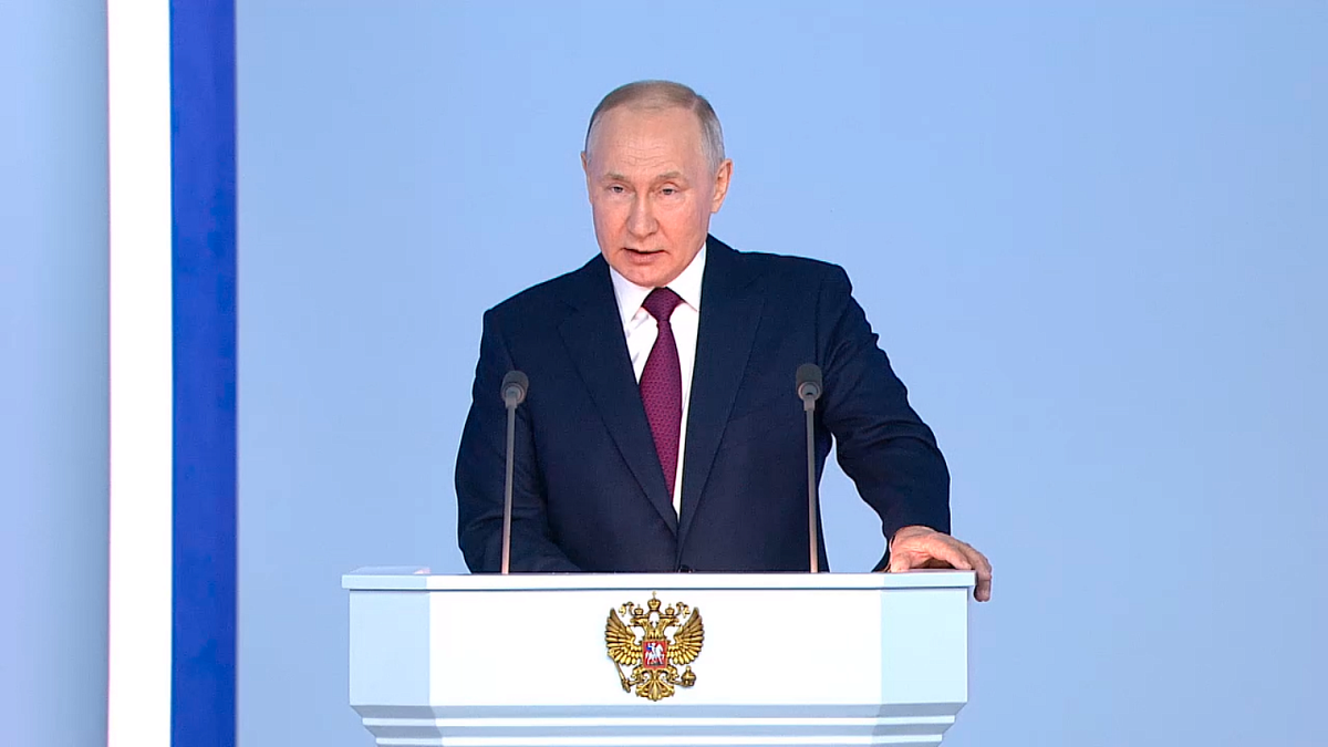    Главное из выступления Владимира Путина. Фото: kremlin.ru
