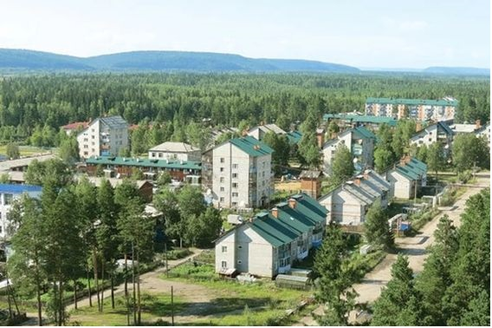 Зелёный посёлок Улькан  