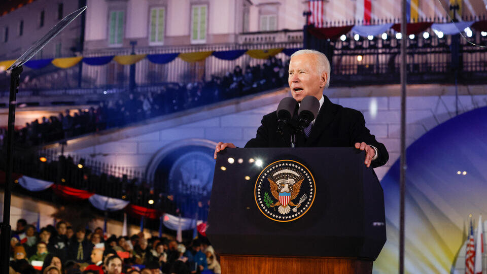     Политолог заявил, что Байден подтвердил слова Путина об элитах Запада REUTERS/Evelyn Hockstein