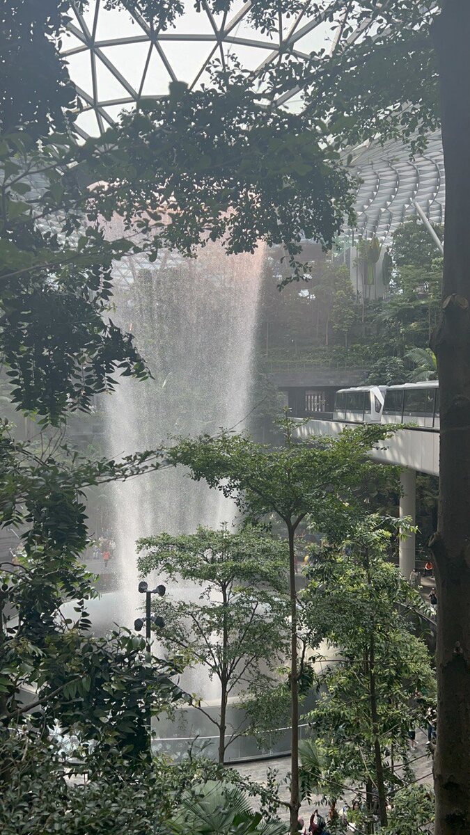 Аэропорт Чанги и его самая узнаваемая достопримечательность