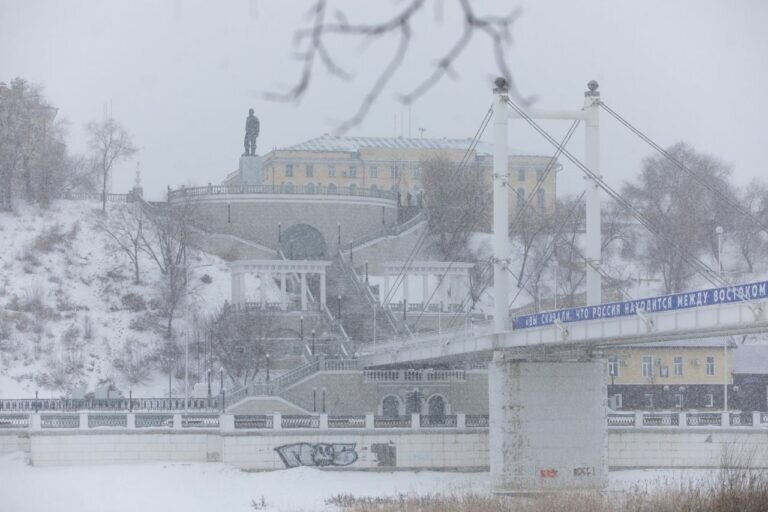    Метель, ветер и до -15 градусов прогнозируют в Оренбургской области днем 24 февраля Кристина Просвиркина