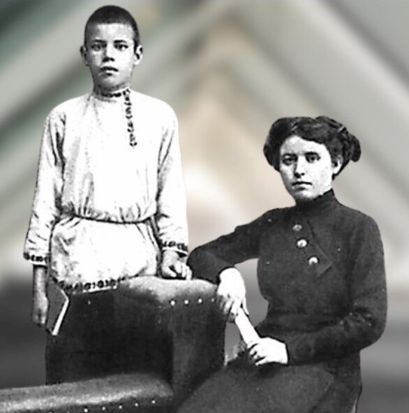 Михаил Исаковский и Екатерина Сергеевна Горанская