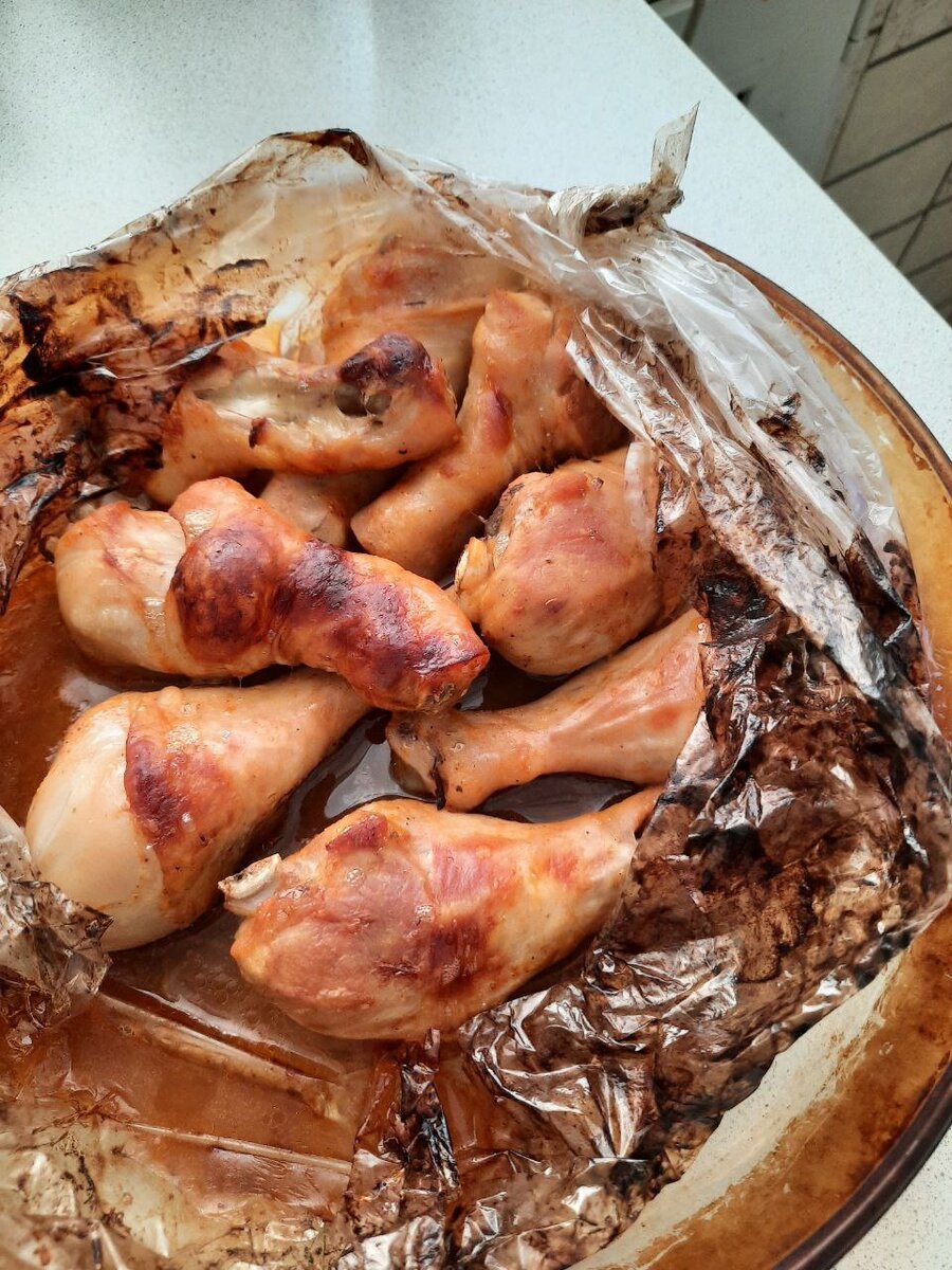 Запеченные куриные ножки