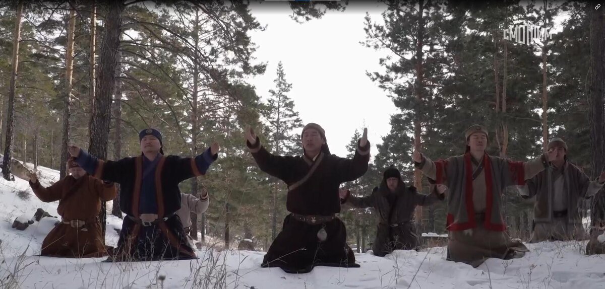    Шаманы впервые за 800 лет провели тайный обряд