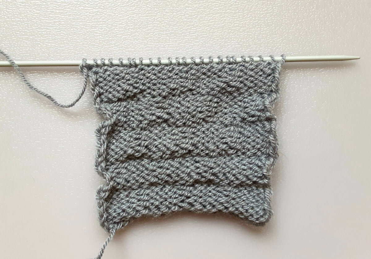 Изнаночная сторона узора.