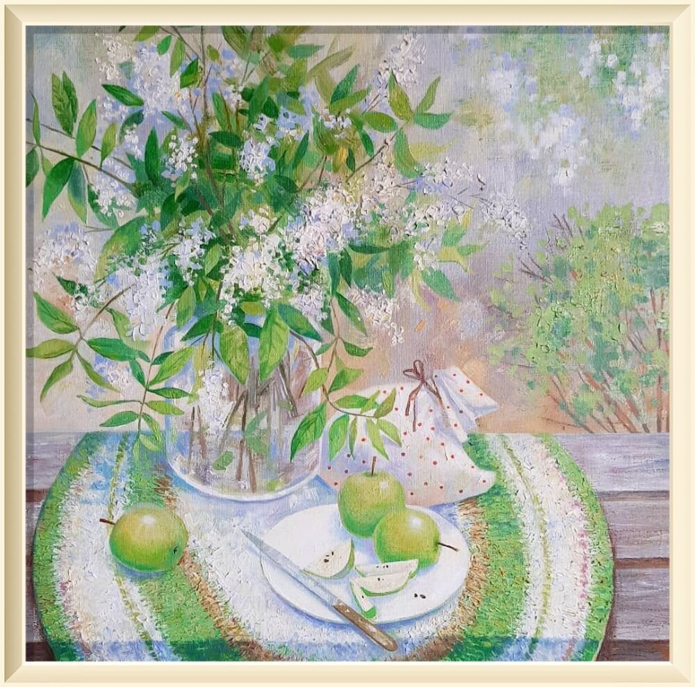 ️    / Anastasia Lobanova  ,, ,, 60×60,.. 2020.