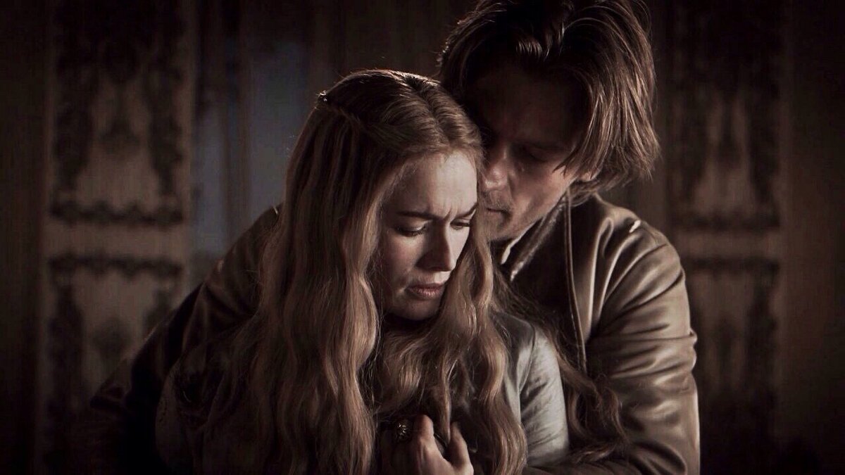 сериал "Игра Престолов" Джейме и Серсея Ланнистеры