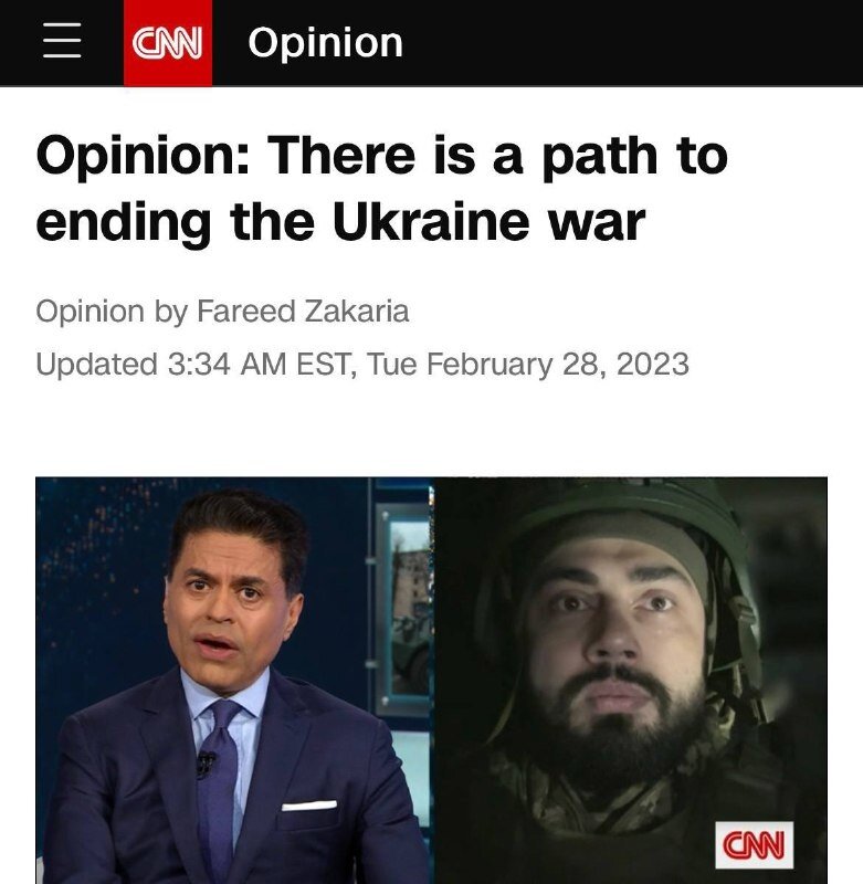 По мере того как в западные СМИ просачиваются подробности реального положения дел на ЛБС, всё чаще звучат "миролюбивые" предложения компромисса.