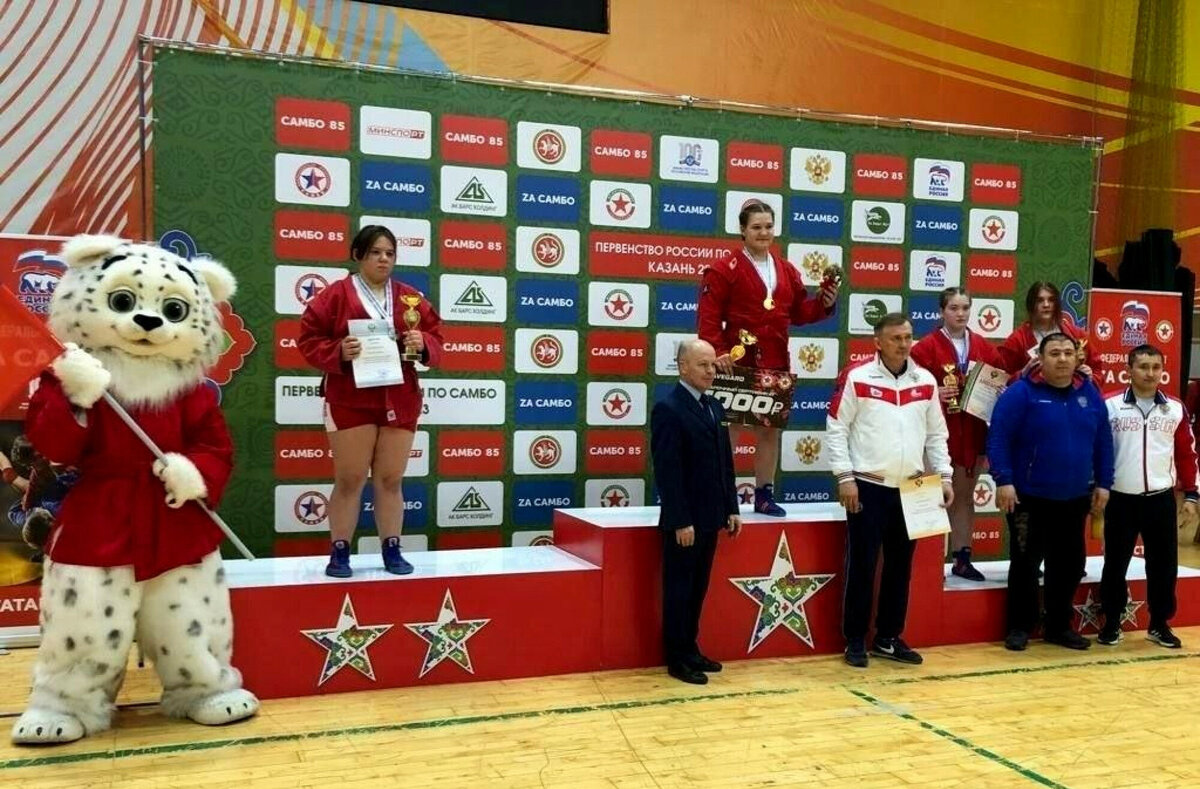    Самбистки Оренбургской области вошли в число призеров первенства России Кристина Просвиркина