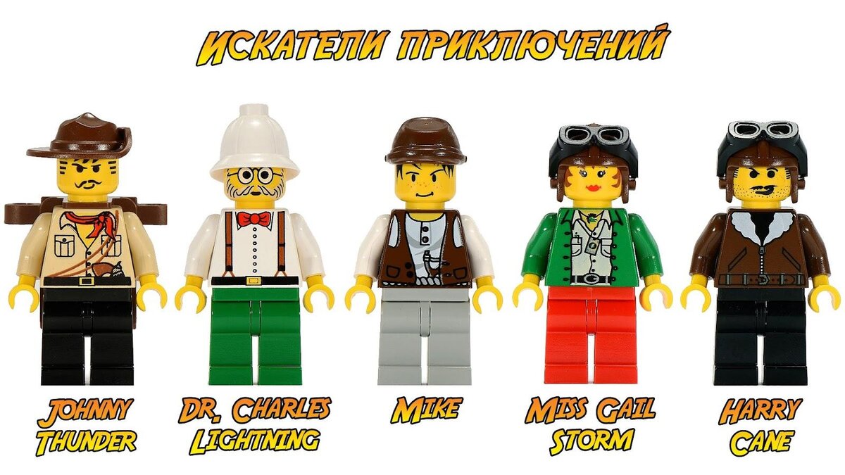 История серии LEGO 