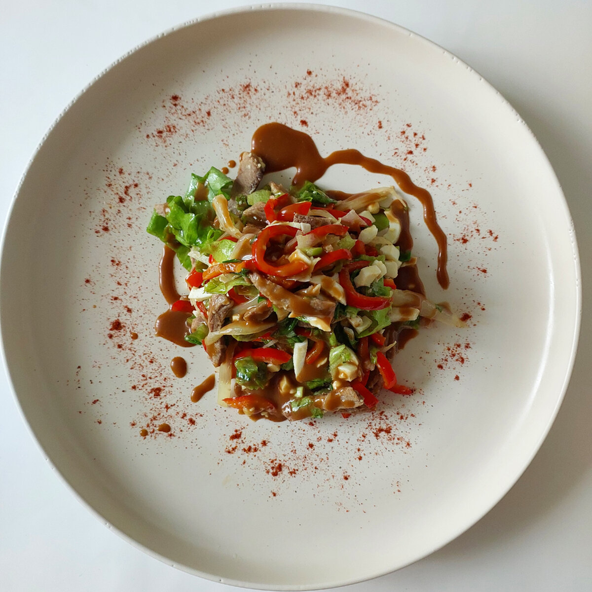 Тайский салат с говядиной: пошаговый рецепт приготовления