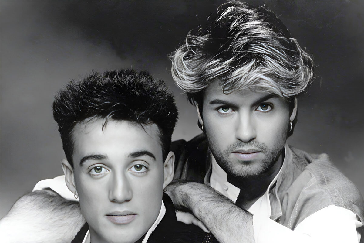 George michael christmas. Группа Wham!. Джордж Майкл Wham. Эндрю Риджли Wham. Дуэт Wham.