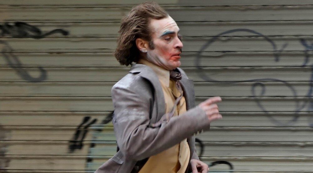     Кадр со съемок фильма «Джокер: Безумие на двоих» (2024)