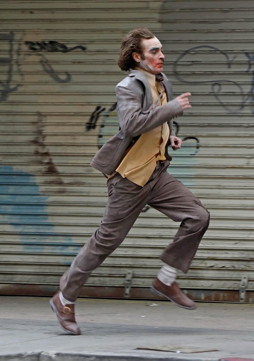     Кадр со съемок фильма «Джокер: Безумие на двоих» (2024)