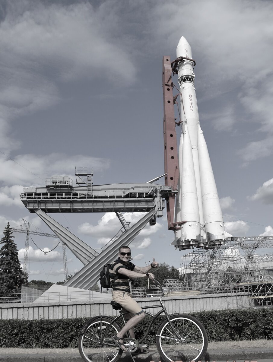 Фото автора. На велопрогулки))