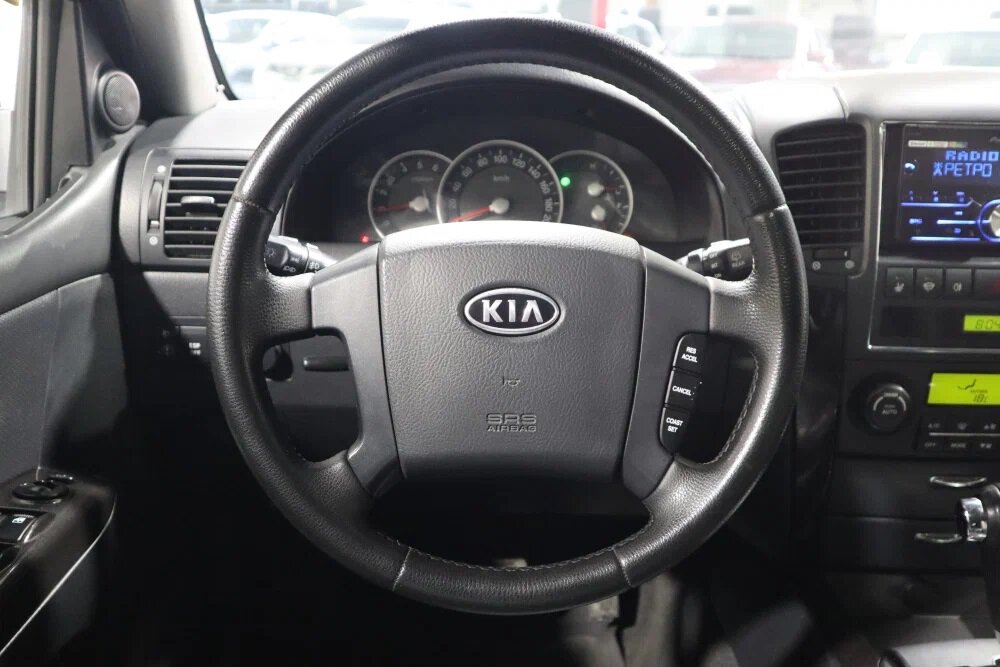 Водительское место.