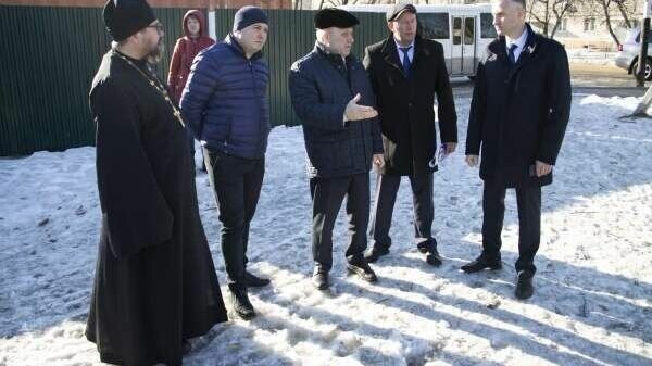     Мэр Хабаровска посетил объект во время своего объезда.