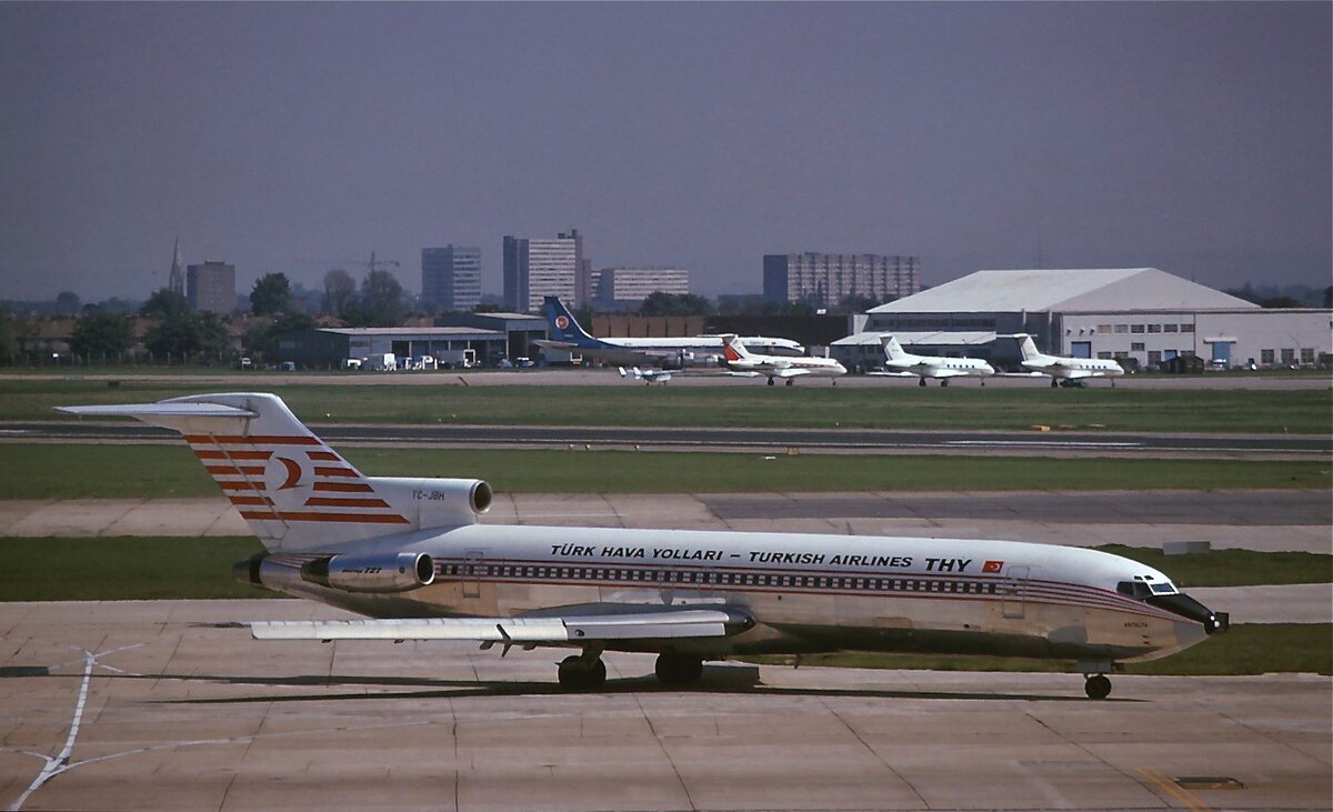 Boeing 727 авиакомпании Turkish Airlines 