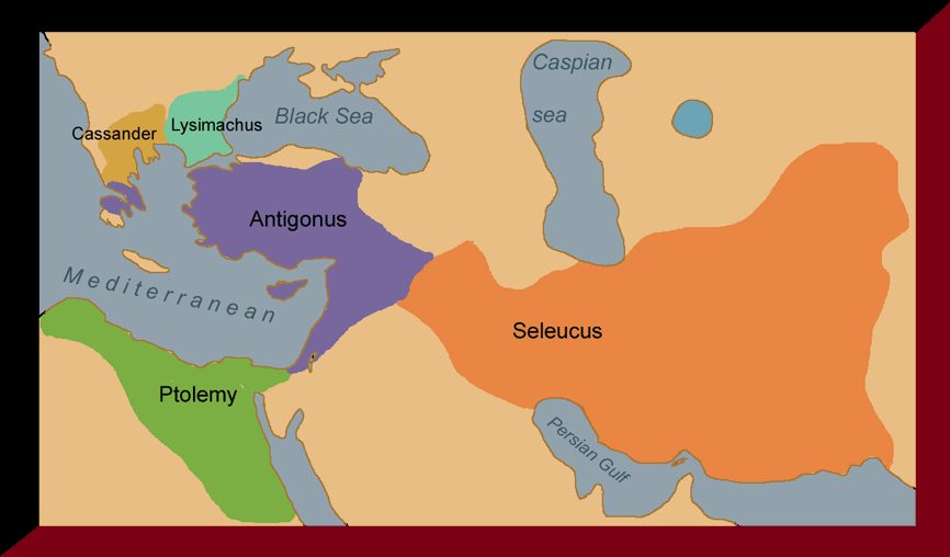 Раздел империи Александра