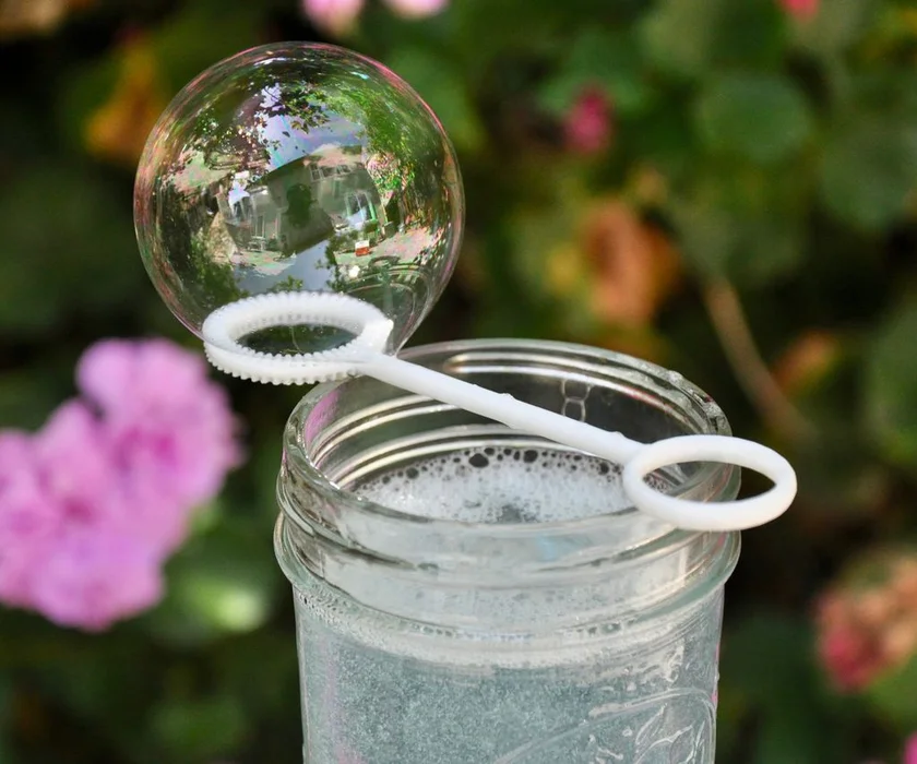 Как сделать мыльные пузыри в домашних условиях