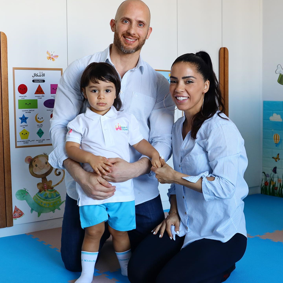 С 2012 года Андреа вместе с мужем живет в ОАЭ, у супругов растет трехлетний сын.