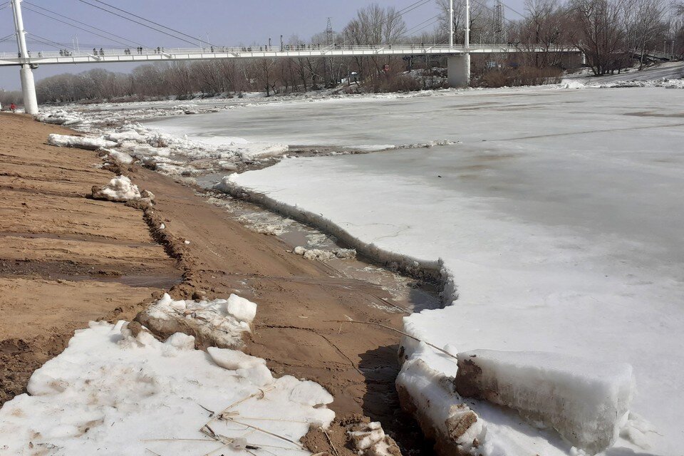     В Оренбуржье поднялся уровень воды в реках. Елена Шкатова