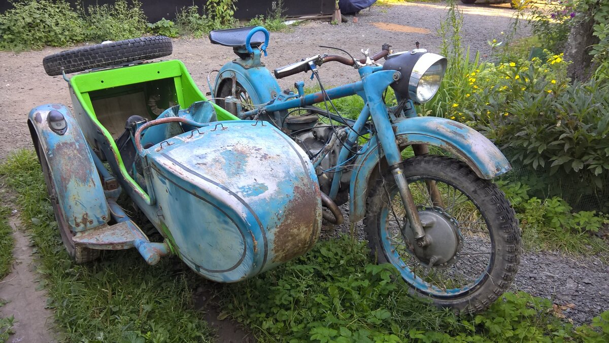 Восстановление мотоцикла урал
