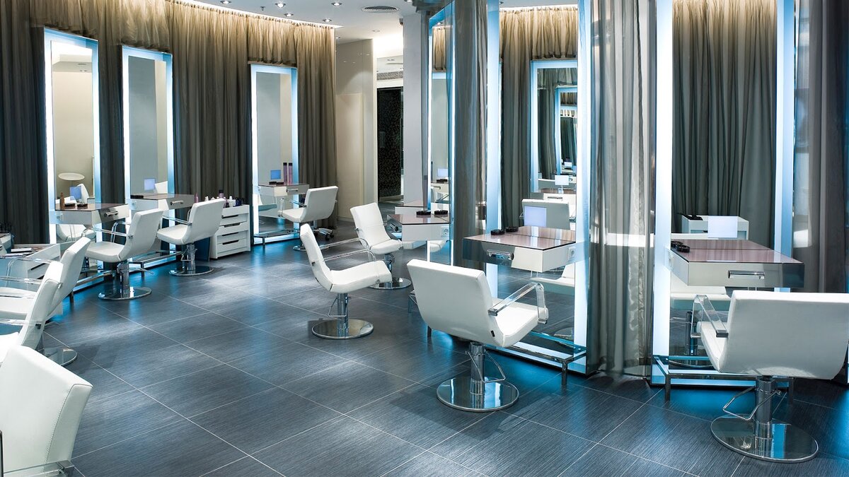 Пример оформления салона красоты 