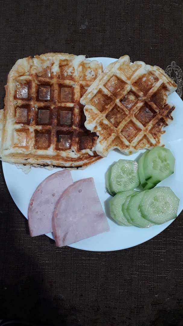 Завтрак вместо авокадо огурцы