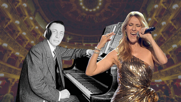 Композитор Сергей Рахманинов, певица Селин Дион. Коллаж © LIFE. Фото © Public Domain, © Getty Images / Kevin Winter, © Shutterstock