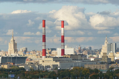    Тепловая электростанция в Москве ©michael clarke stuff Flickr.com