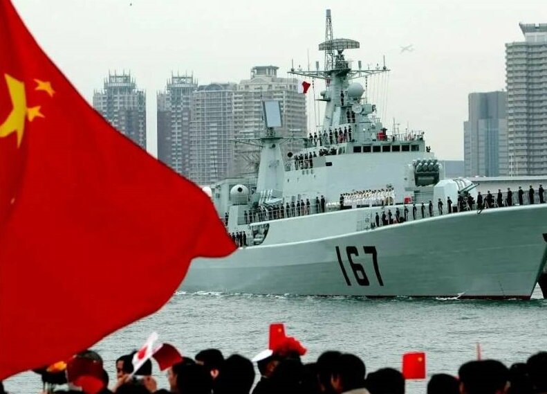 Эскадренный миноносец ВМС Китая 167 «Шэньчжэнь», тип 051B (Luhai) - почти прямая копия советских эскадренных миноносцев проекта 956, разработанных еще в 1976 году