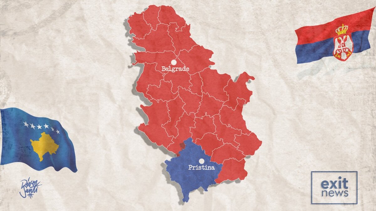 Карта сербии и косово на русском языке