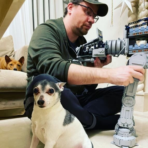      Гарик Харламов с Патриком и Брюсом