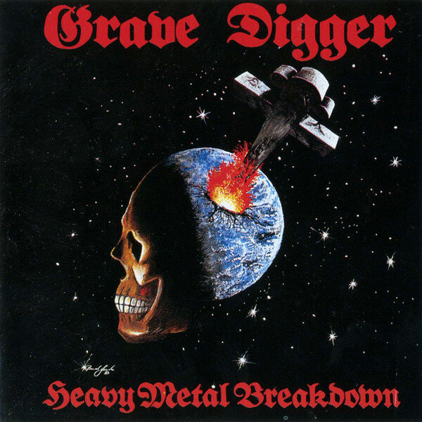 Обложка альбома Grave Digger "Heavy Metal Breakdown"