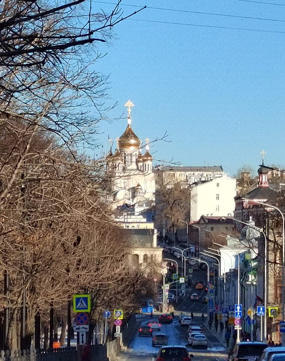 Москва. Рождественский бульвар         2023г.