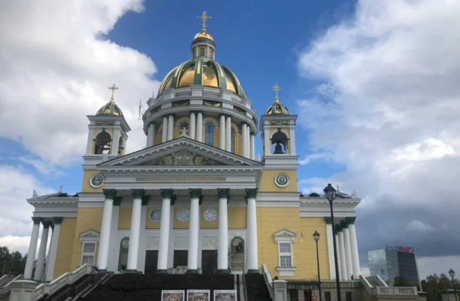 Христорождественский кафедральный собор рисунок