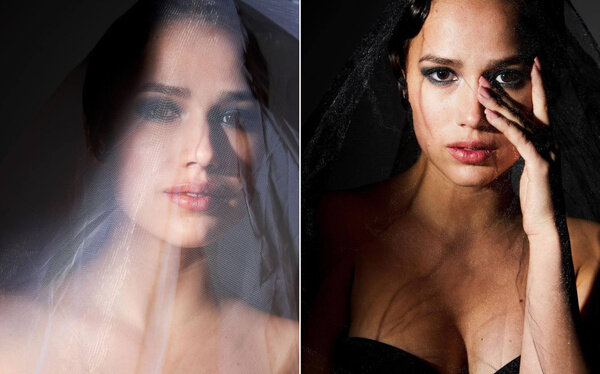 Алина Загитова с обнажённой грудью на новой фотосессии. Фото © t.me / PEOPLETALK