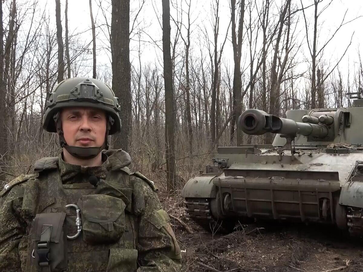    Минобороны РФ об уничтожении САУ Krab© Министерство обороны РФ