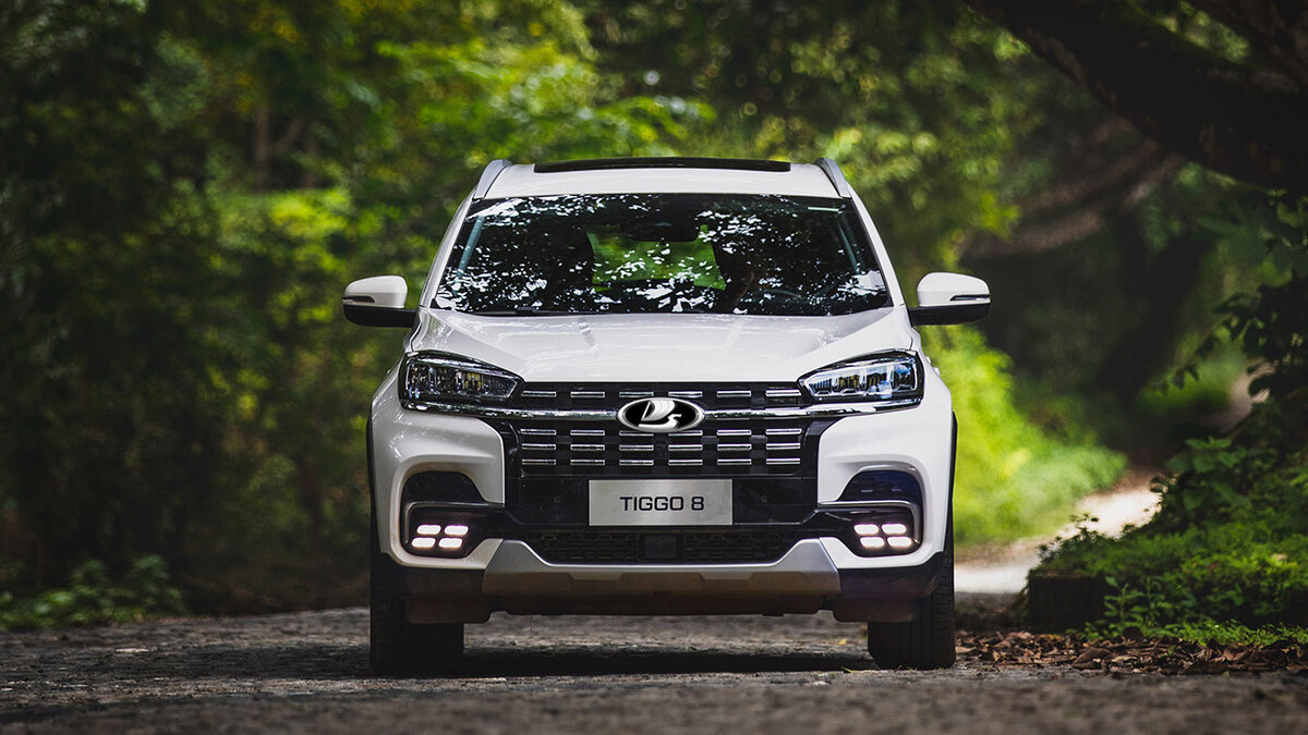 Как будет выглядеть Tiggo 8 под брендом Lada, представить не сложно: достаточно просто заменить логотип на решетке радиатора  📷
