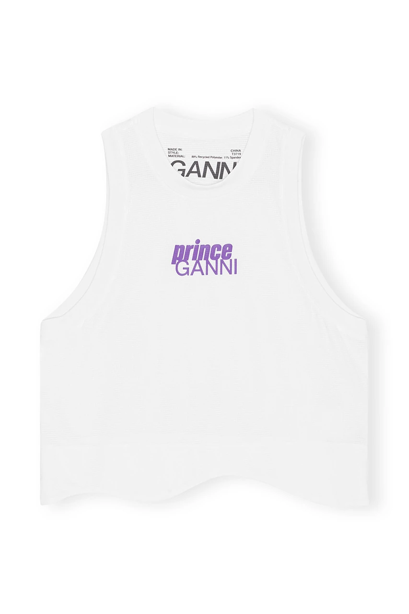    Ganni выпустил коллаборацию с Prince, вдохновленную теннисом (фото 2)