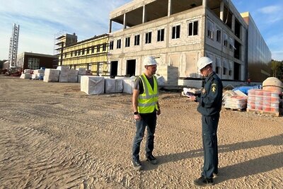    Строительство предприятия по производству готовых блюд © Пресс-служба Главгосстройнадзора Московской области