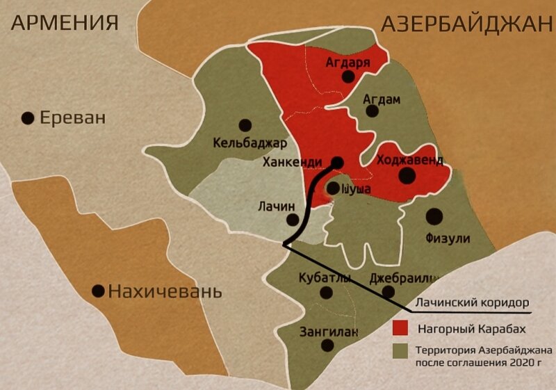 Нагорный Карабах. Иллюстрация: REX