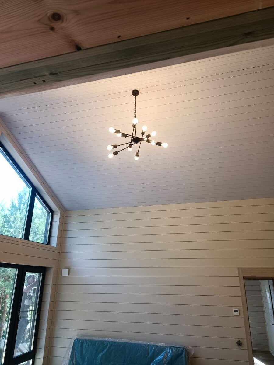 Отделка каркасного дома